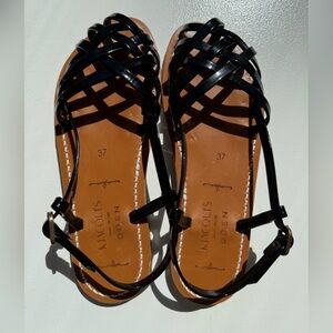 Kjacques x Doen Women's Black Sandals never worn